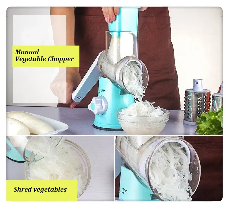 Ds-5208A Factory Price Vegetable Chopper Drum Vegetable Cutter Wholesale