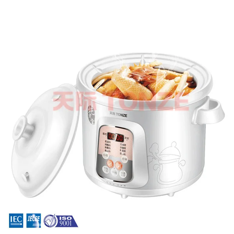 Tonze Electric Soup Maker Ceramic Slow Cooker