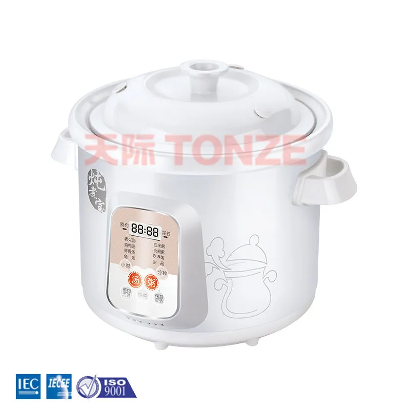 Tonze Electric Soup Maker Ceramic Slow Cooker
