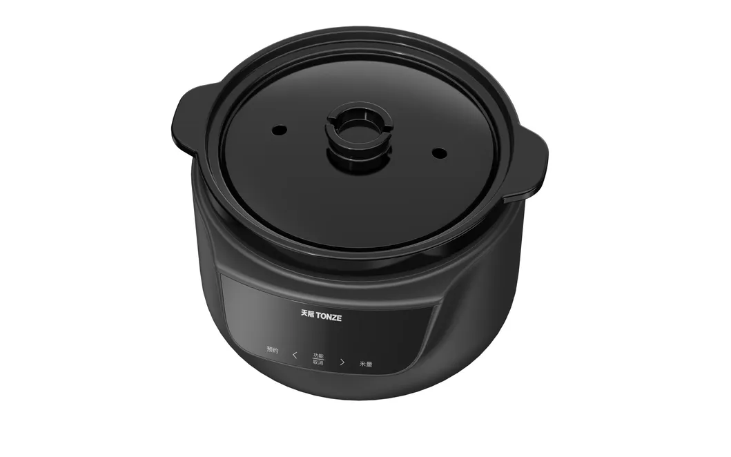 Tonze 3L Natural Spodumene Ceramic Slow Cooker Multi-Function Electric Rice Cooker