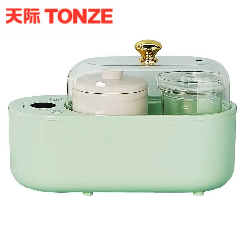 Tonze Factory Wholesale Multi Use Mini Health Cooker Glass Ceramic Pots Electric Stew Pot Slow Cooker
