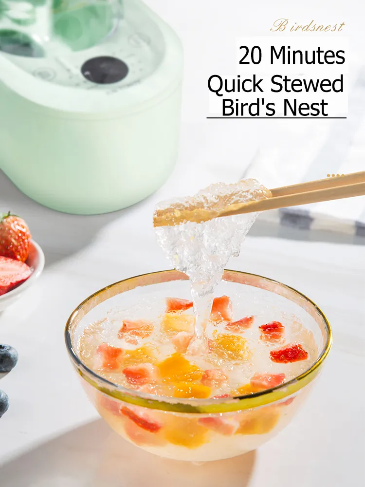 Tonze Factory Wholesale Multi Use Mini Health Cooker Glass Ceramic Pots Electric Stew Pot Slow Cooker