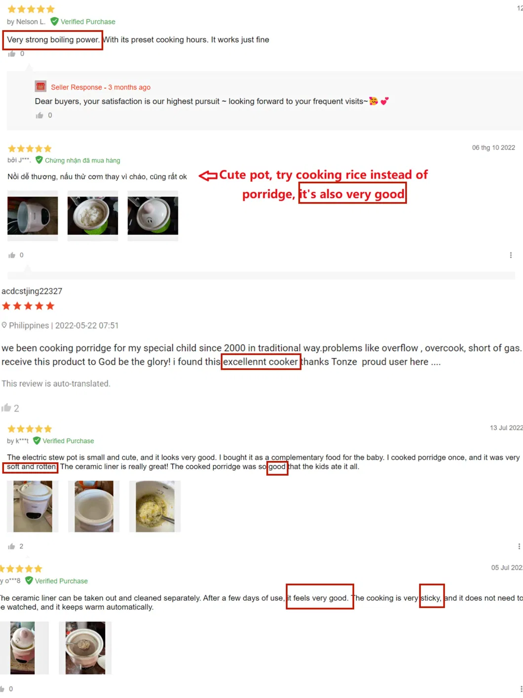 1L Multifunctional Intelligent Baby Porridge Cooker Timer Reservation Ceramic Slow Cooker