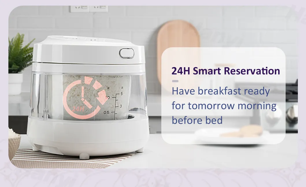 3L 600W Healthy Nonstick Slow Cooker Steam Glass Rice Cooker