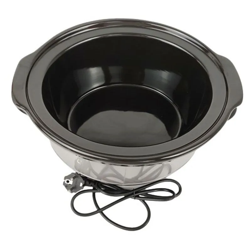 Kitchenware CB CE Rohs Stainless Steel Housing 3.5L 4.0L Slow Rice Cooker with Removable Ceramic Pot