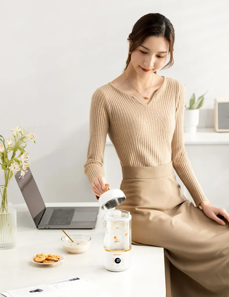 Portable Health Electric Slow Cooker Digital Bird Nest Cooker