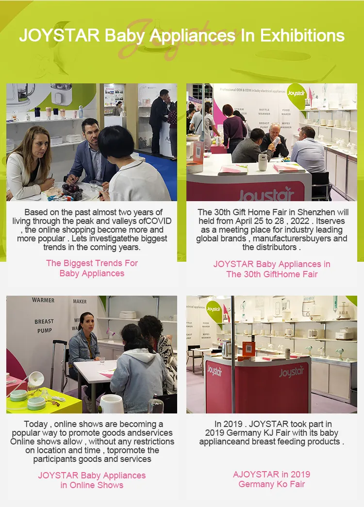 Factory Hot Sale Electric Baby Food Maker Infant Slow Cooker for Nutrient Soup Porridge