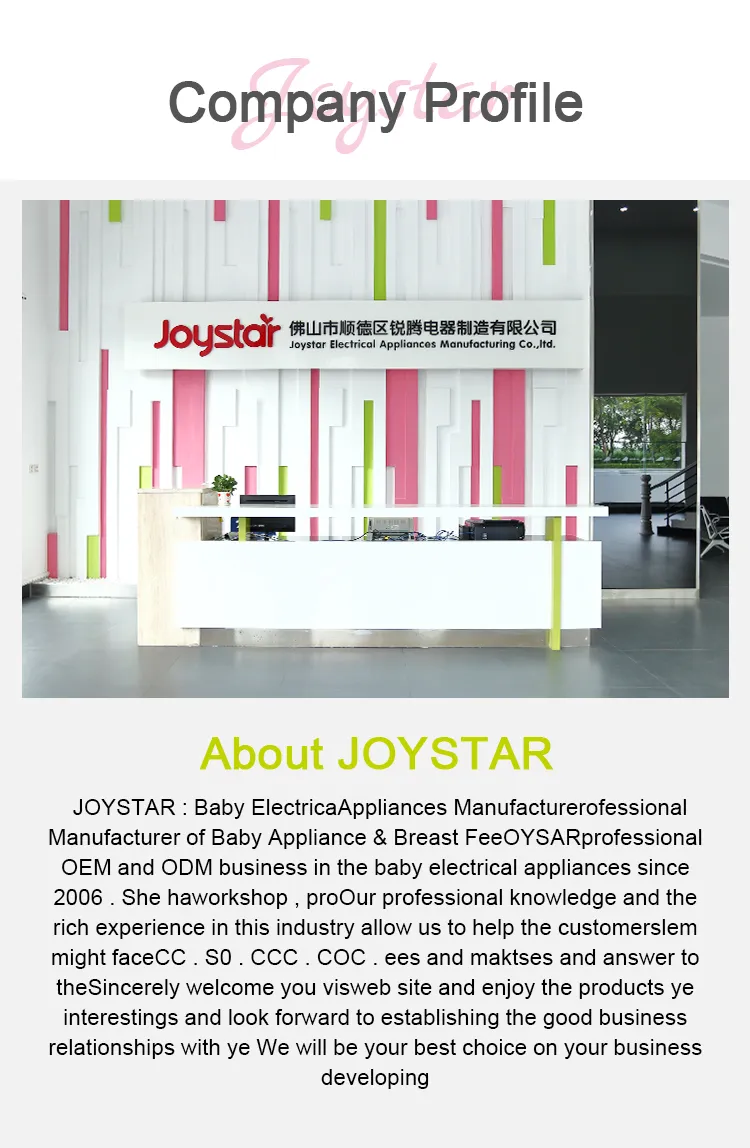 Factory Hot Sale Electric Baby Food Maker Infant Slow Cooker for Nutrient Soup Porridge