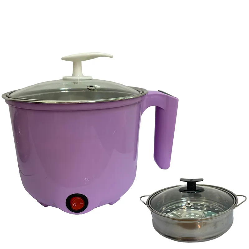 Eletctric Cooker Dry Steaming Non Stick Electric Mini Hot Pot Steam Pot Egg Cooker Steamer