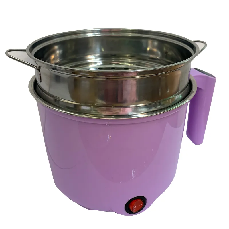 Eletctric Cooker Dry Steaming Non Stick Electric Mini Hot Pot Steam Pot Egg Cooker Steamer