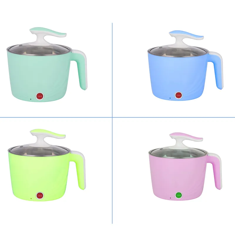 1.2L Electric Multi Mini Rice Cooker Kitchen Appliances Food Steamer Hot Pot Electric Fry Pan Electric Cooker