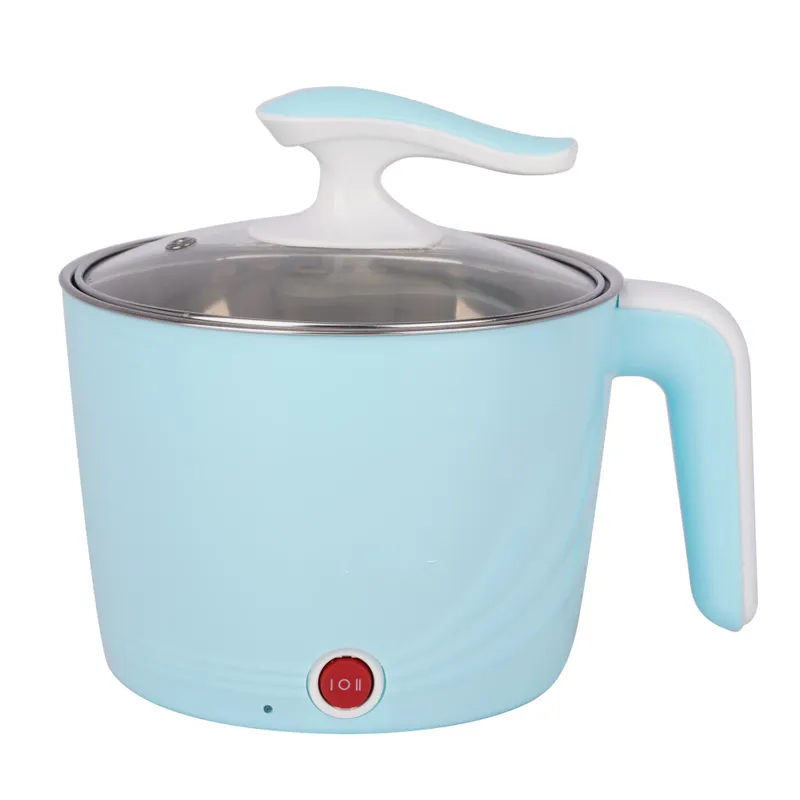 Electronic Cooker for Home Use Ss#304 1.2L Capacity with Soup Porridge Mini Multi-Function Cooker with Handle