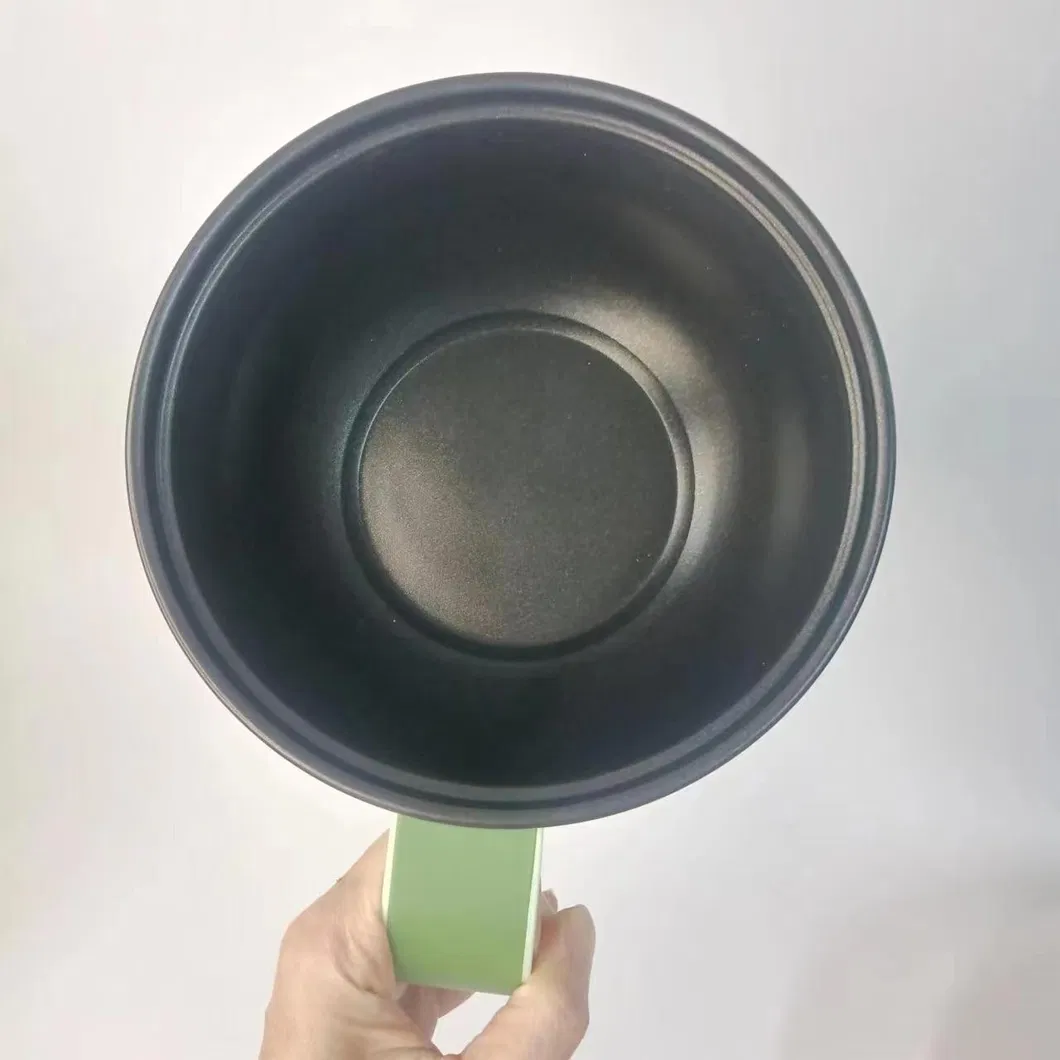 Pink Mini Non-Stick Hot Pot Students Dormitory Cooking Cooker