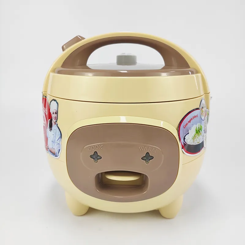 1.8L Deluxe Brown Electric Rice Cooker Quality Assured Factory Supply