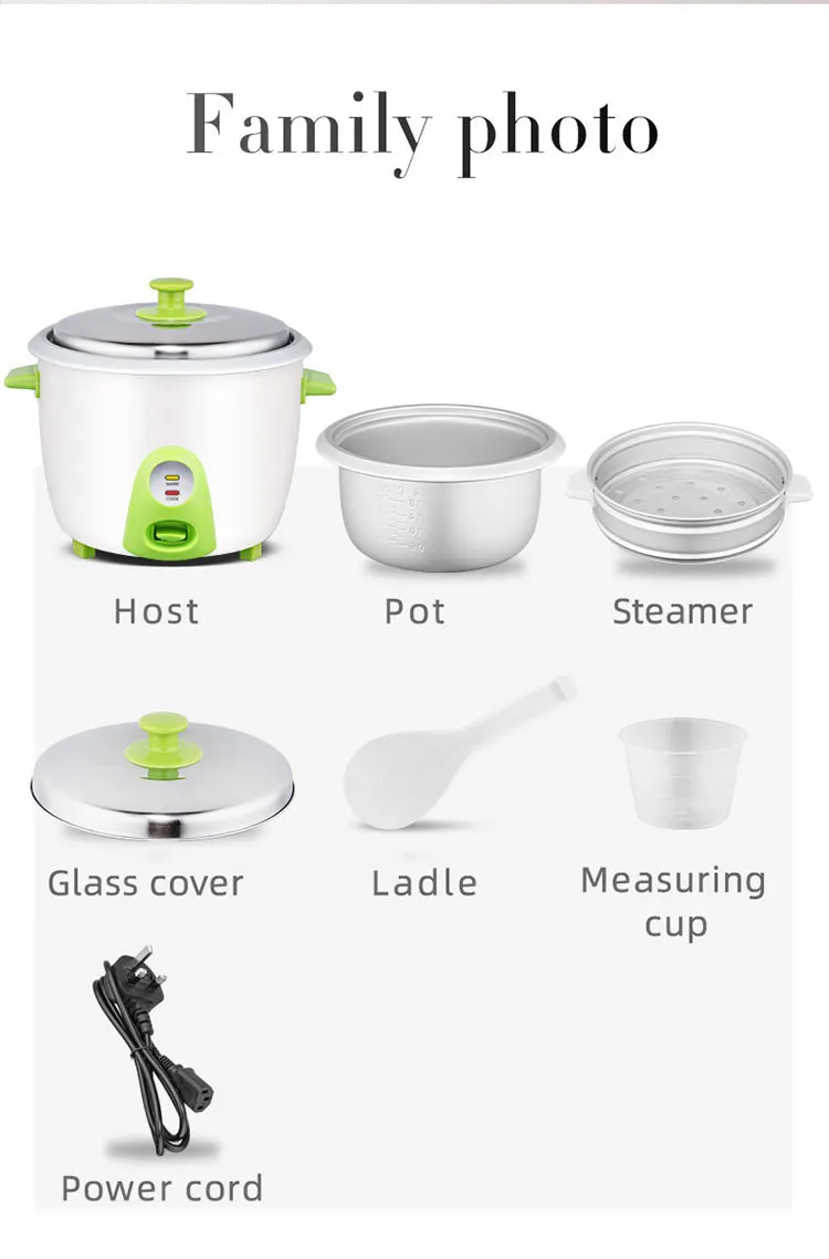 Vietnam/Malaysia/Thailand Home Kitchen Appliance Electric Kitchen Aluminium Cooking Pot for Soup and Rice One Button