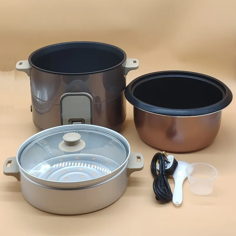 Ss Electrical Non Stick Coating Kitchen Cooker with Food Steamer Tray