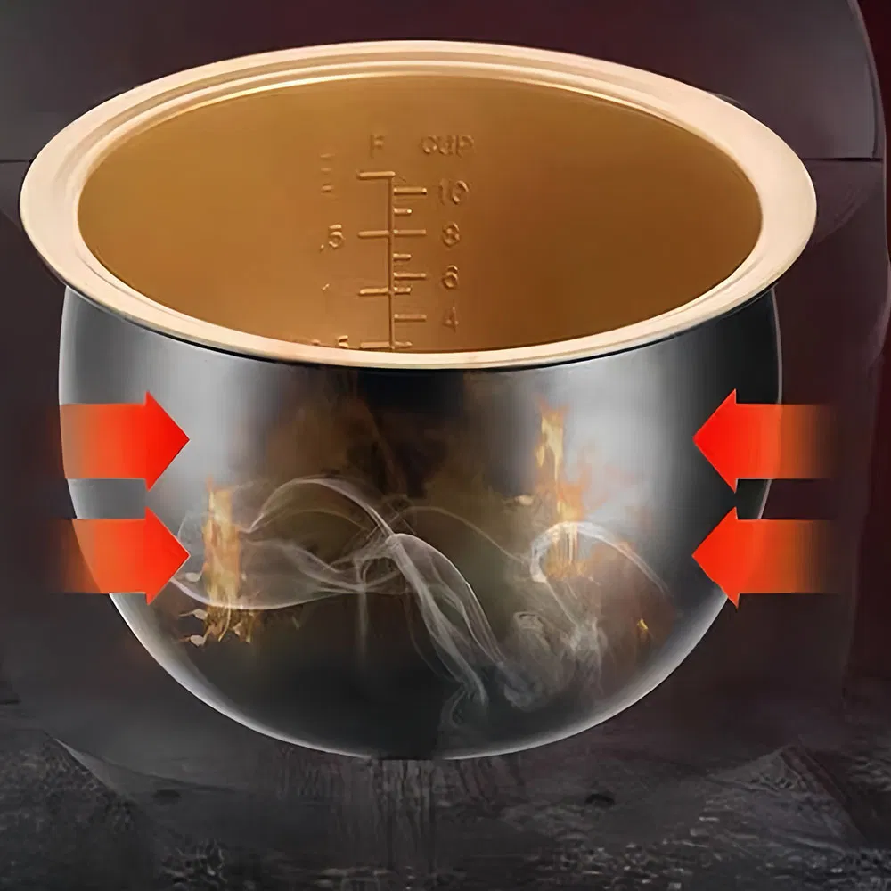 Sought-After Domestic Small-Sized Rapid Auto-Adjusting Multi-Use Anti-Scald Electric Rice Cooker