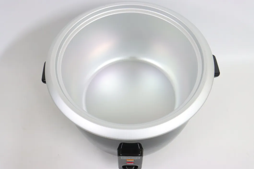 Low Price Drum Electric Rice Cooker with Steel Lid