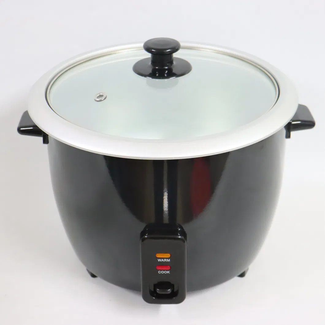 Low Price Drum Electric Rice Cooker with Steel Lid