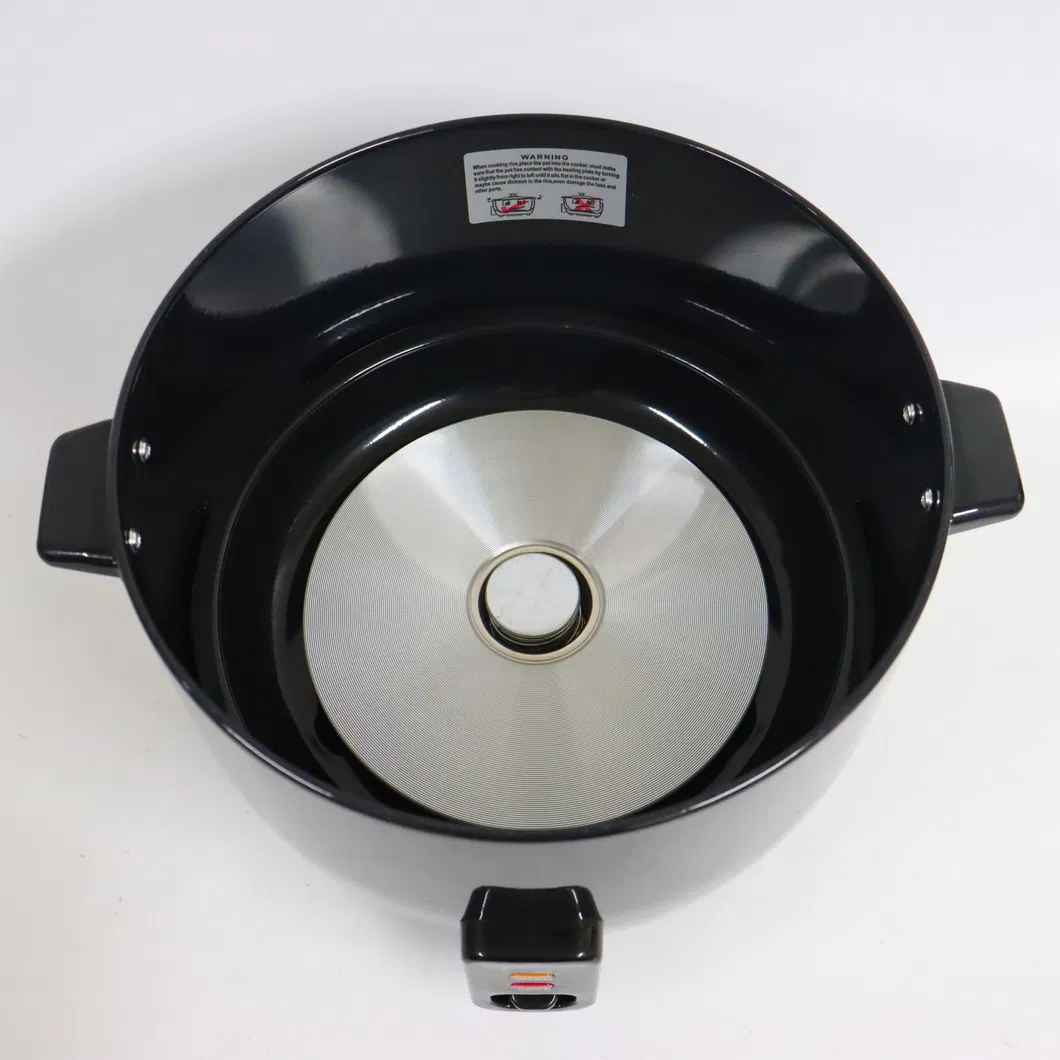 Low Price Drum Electric Rice Cooker with Steel Lid