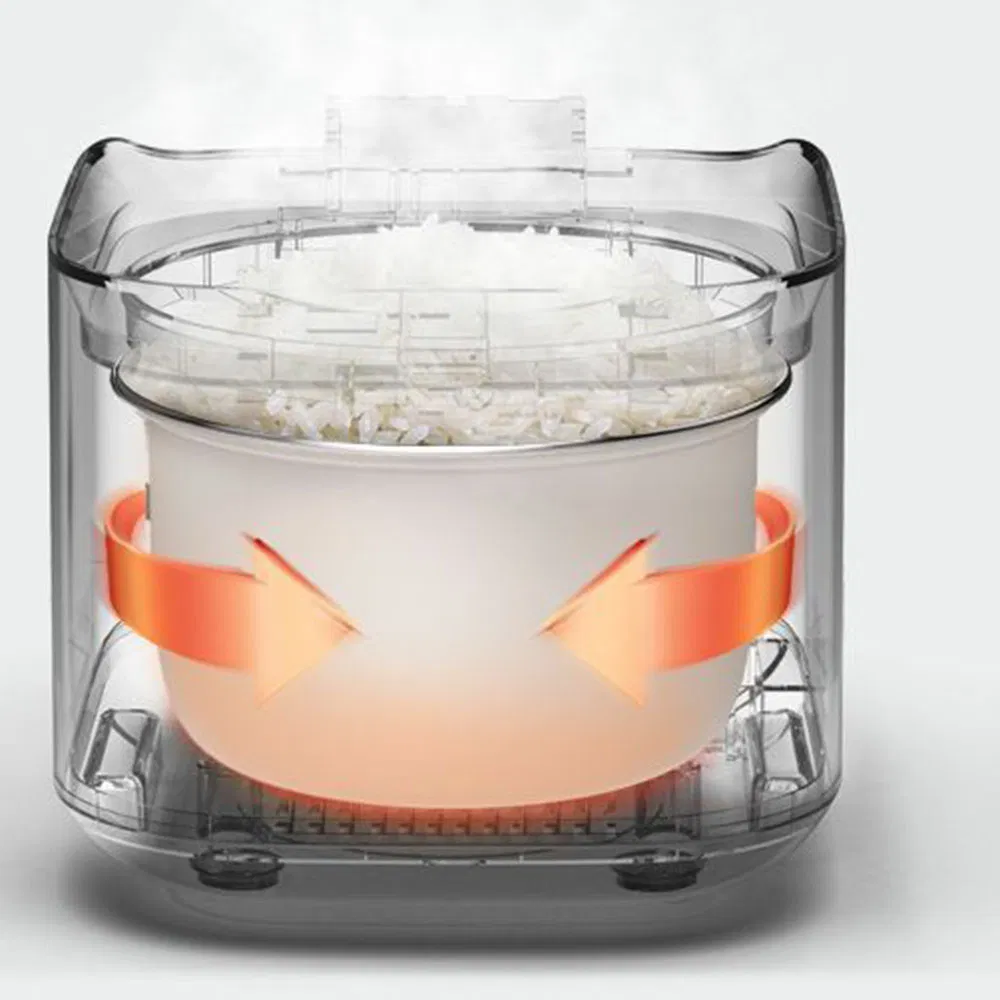 Top-Selling Home-Use Petite Fast-Cooking Intelligent Multi-Purpose Burn-Proof Electric Rice Cooker