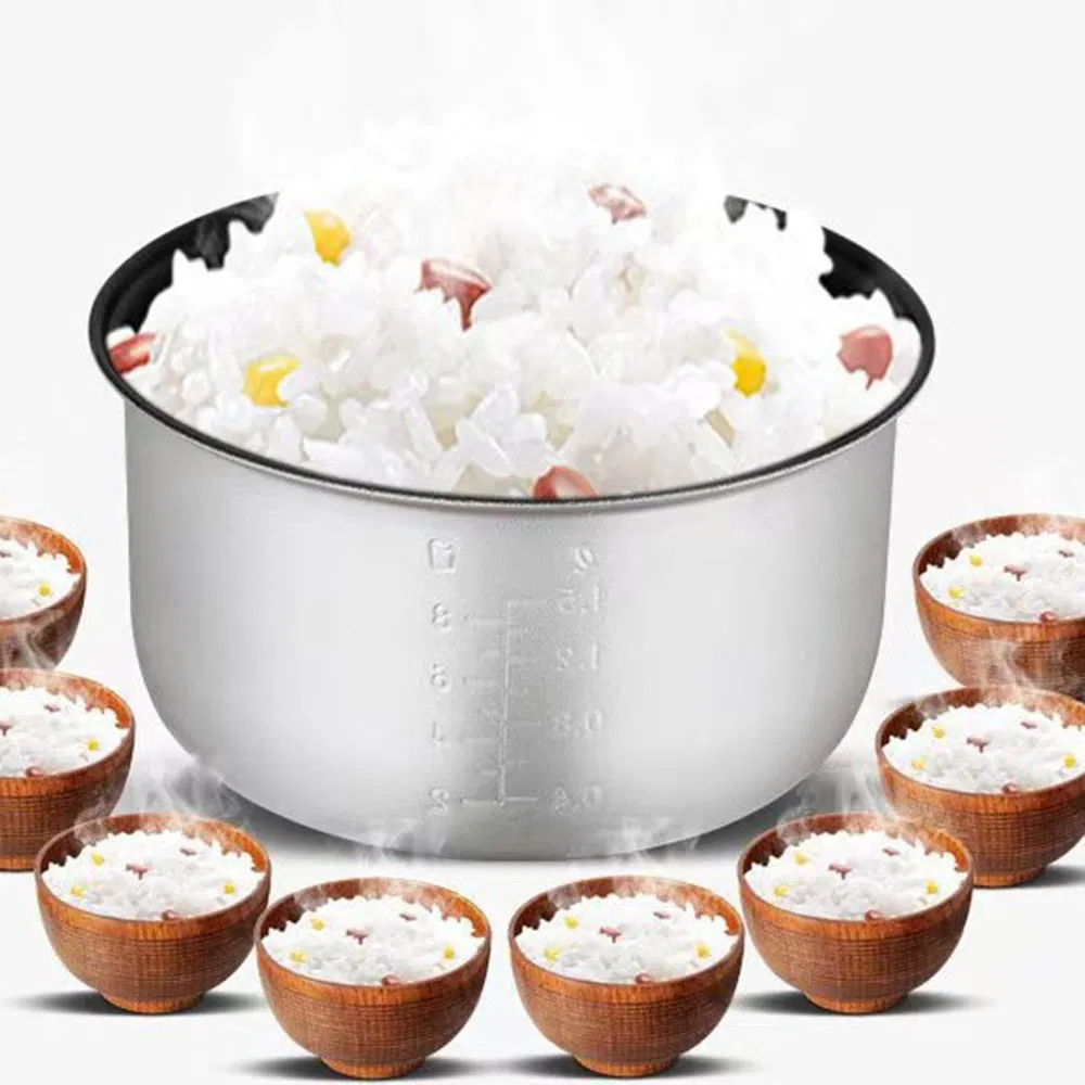 Highly Popular House-Use Space-Saving Fast-Cooking Programmable Multi-Purpose Burn-Proof Electric Rice Cooker