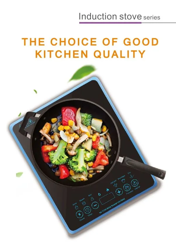 2000W Premium infrared radiant cooktop induction stove for stir-fry pan cooking and BBQ CC-031