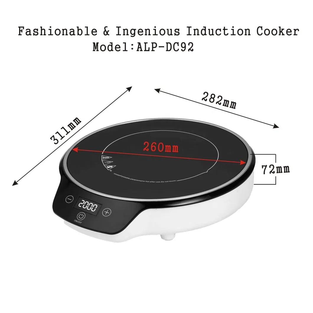 New Arrival Round Shape Touch Control Electric induction Cooker Stove