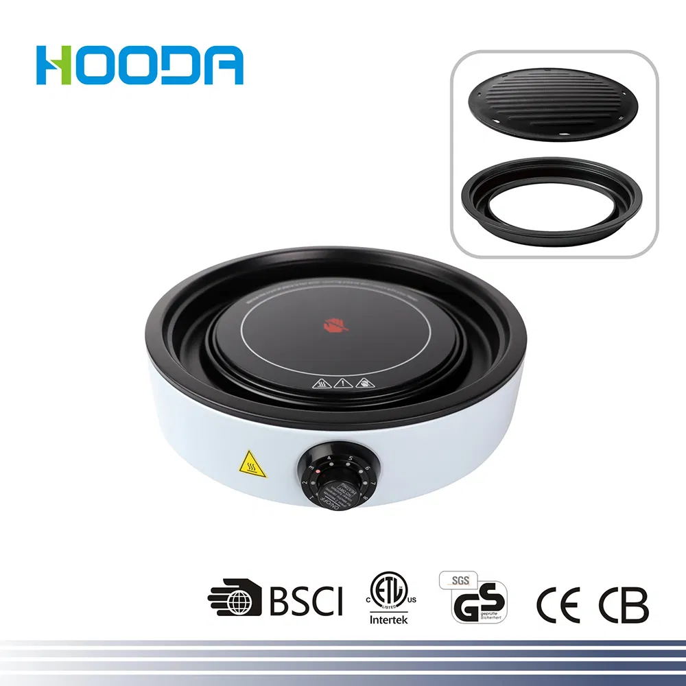 Innovative 240mm Round Ceramic Hob with Safety Cool Touch Feature No Radiation