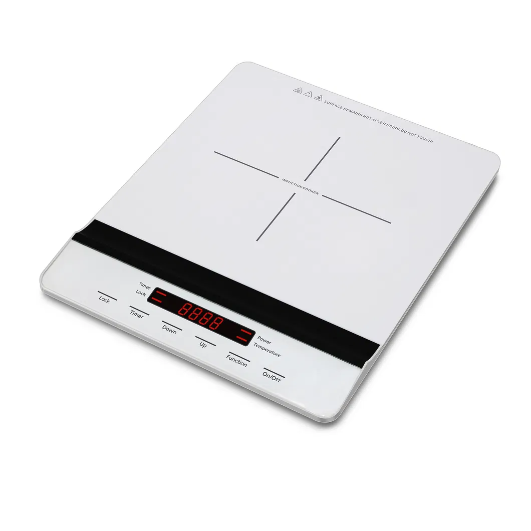 Super Slim Induction Hob/Cooktop/Cooker with Arch-Shape and Simple Functions Design