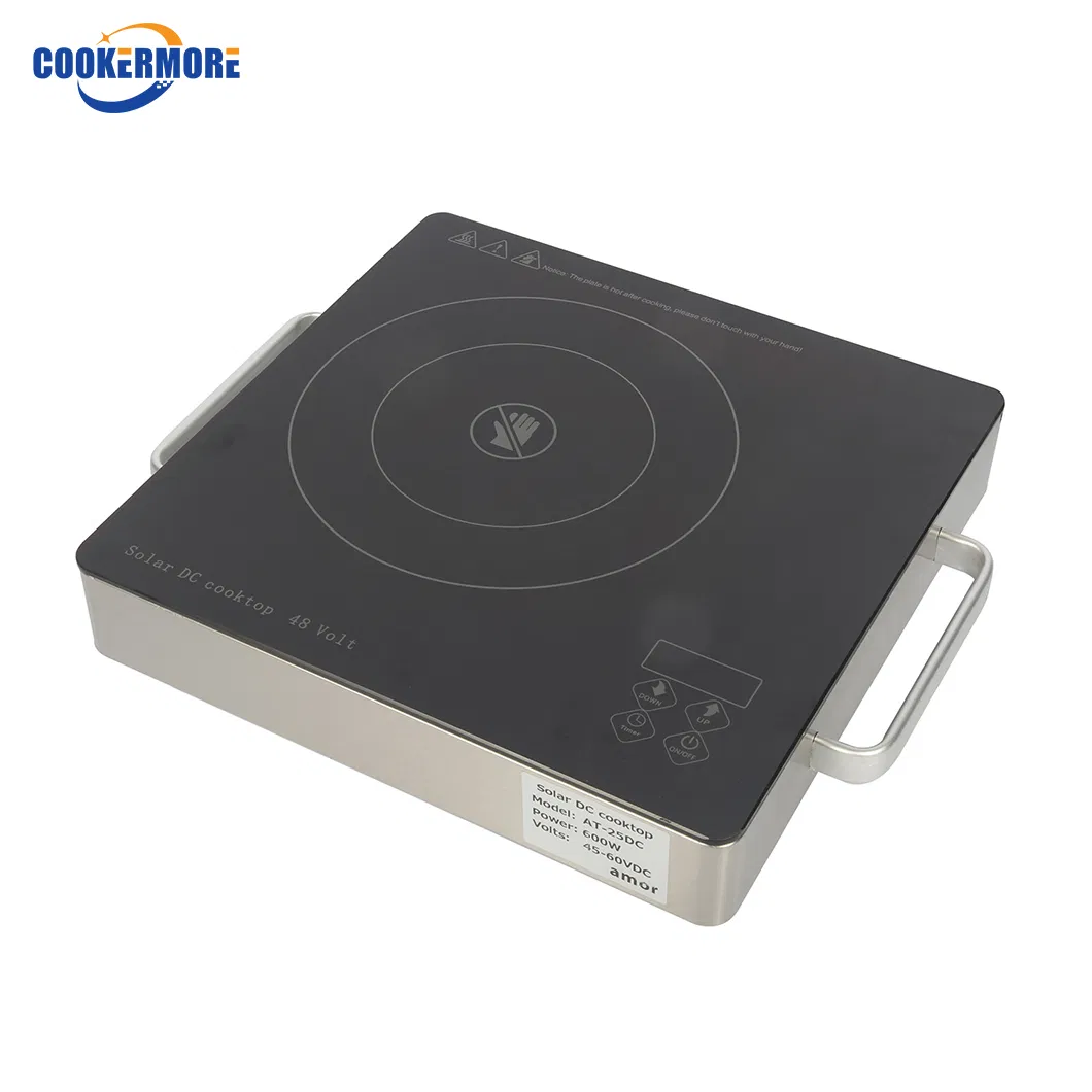 Smart Single Electrical Stove Black Hotpot Hob Cooktop Handle Electric Induction Cooker