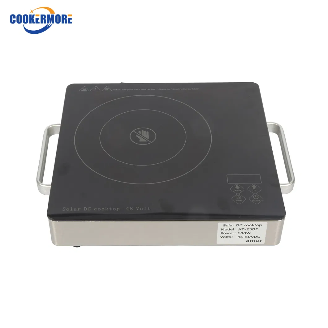 Smart Single Electrical Stove Black Hotpot Hob Cooktop Handle Electric Induction Cooker