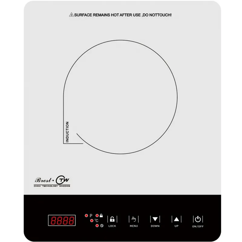 Induction Hob Cooker with Strong Body Sensor Touch 2000W Pass CE CB