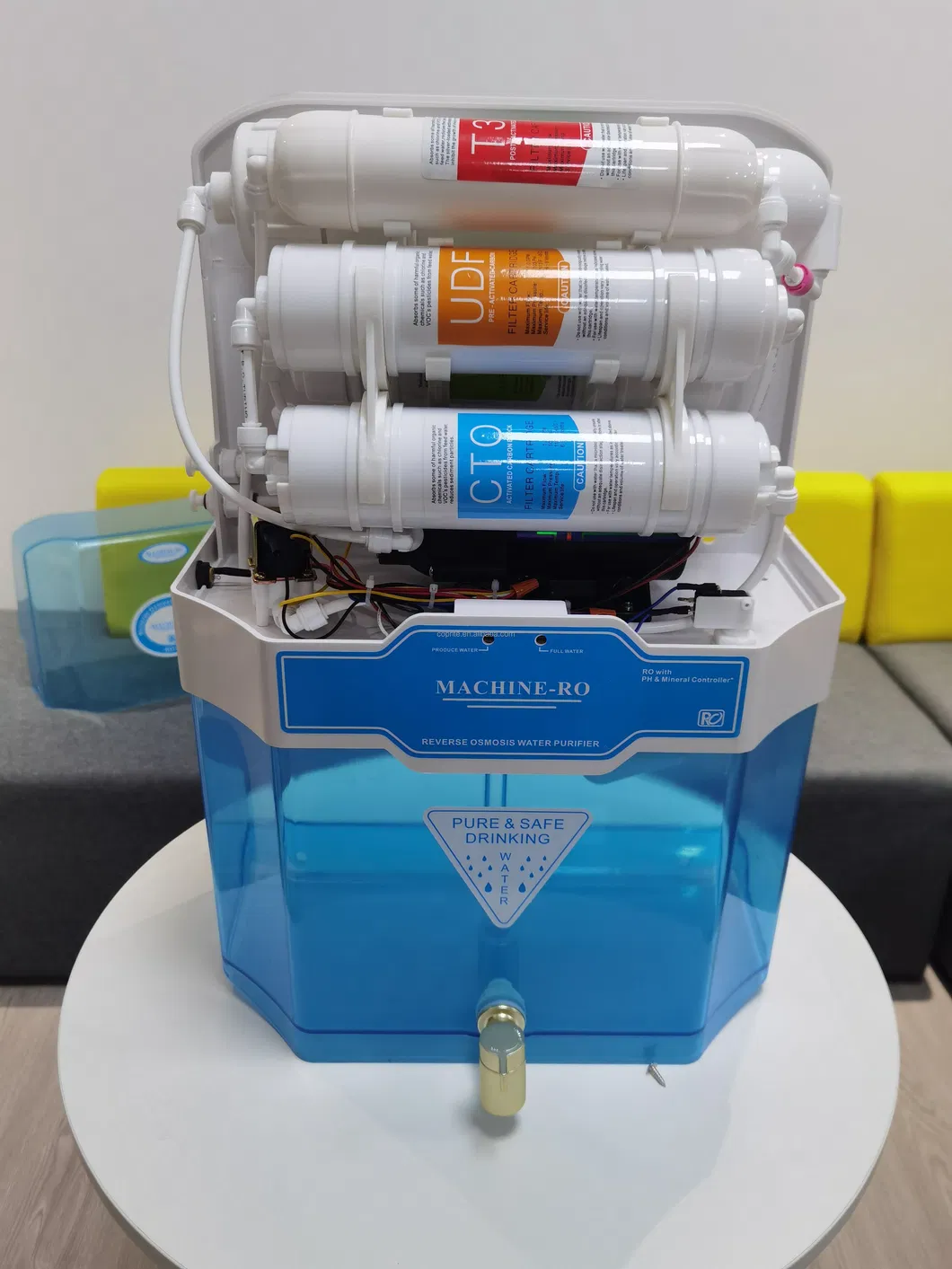 Household Filtration Active Carbon Ultraviolet UV Home Water Filter Purifier System