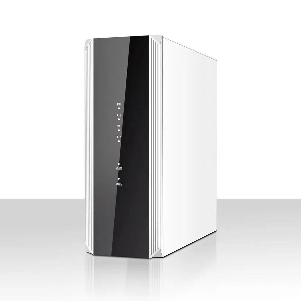 Modern Home Use Quick-Replace Filter Mini Desktop RO Filtration Water Purifier Dispenser with LED Display