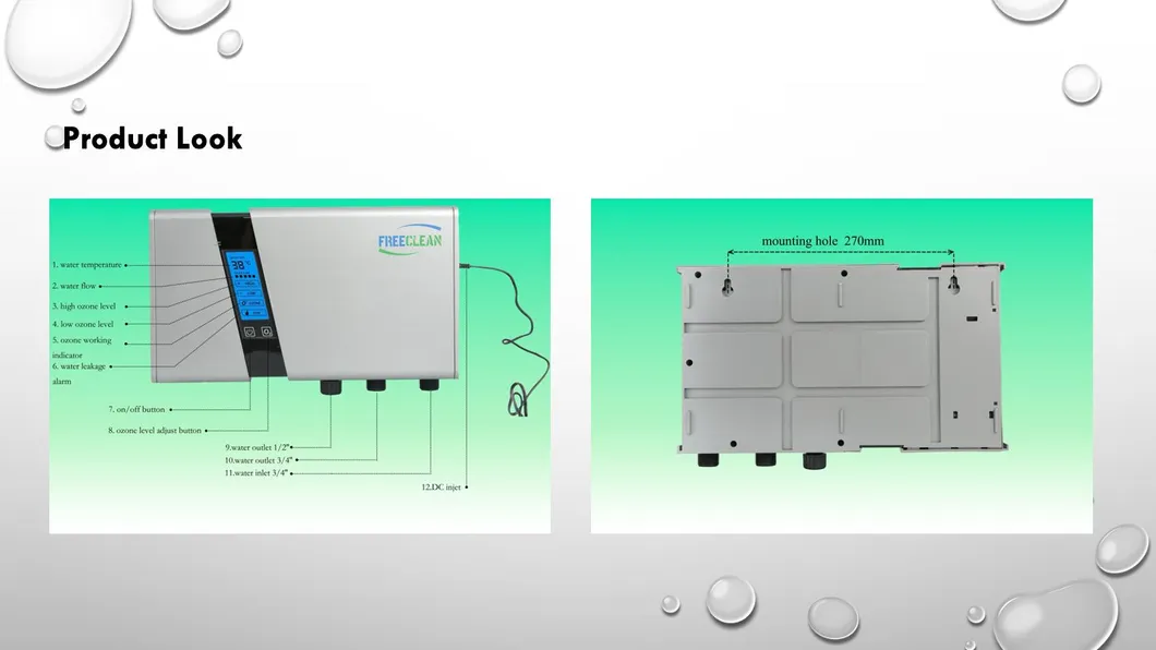 Premium Smart Ozone Water Filtration System for Home Use