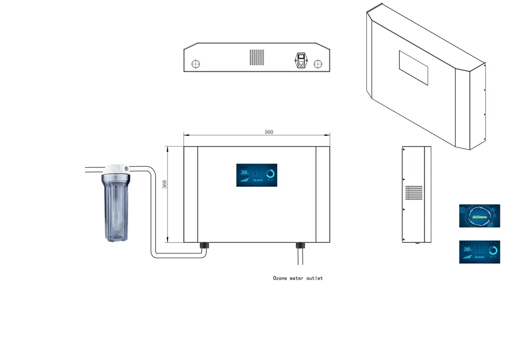 Advanced Ozone Water Filtration and Purification System for Home