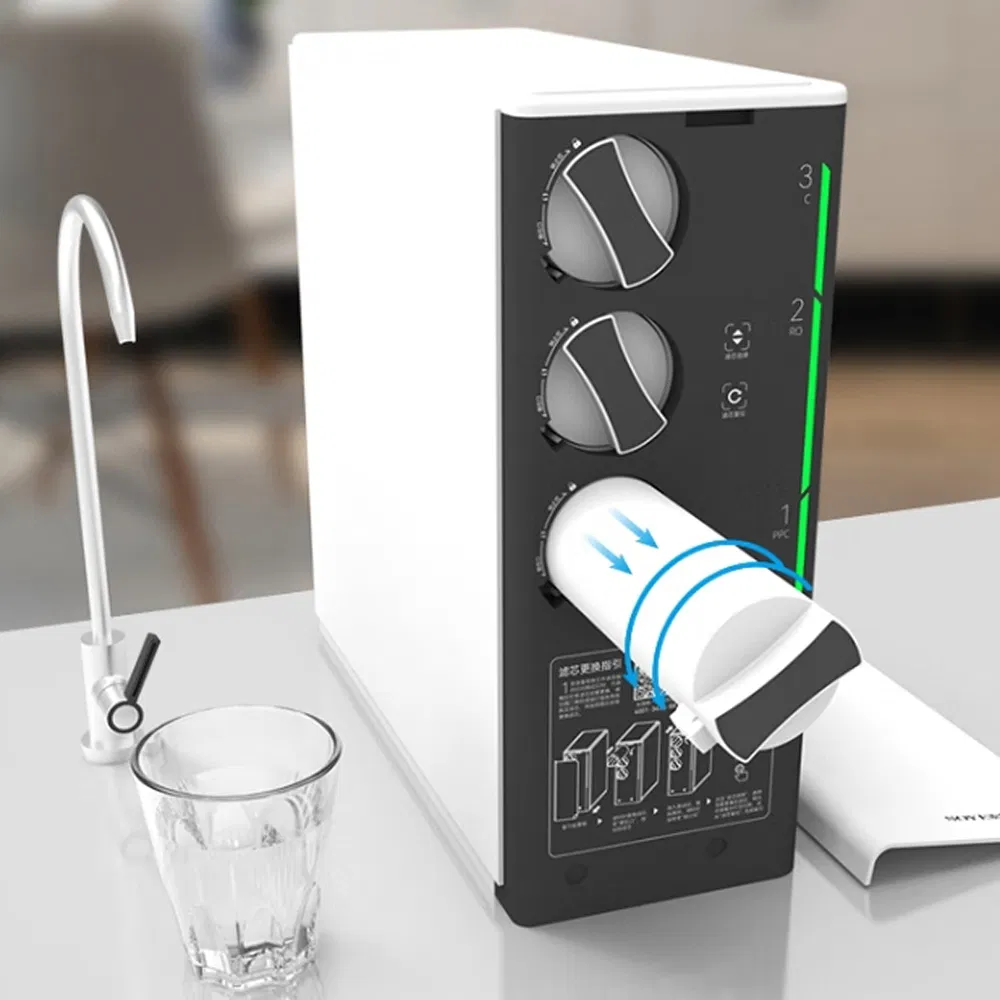 Advanced White 150g RO Filtration Mini Home Drinking Water Dispenser Purifier with UV