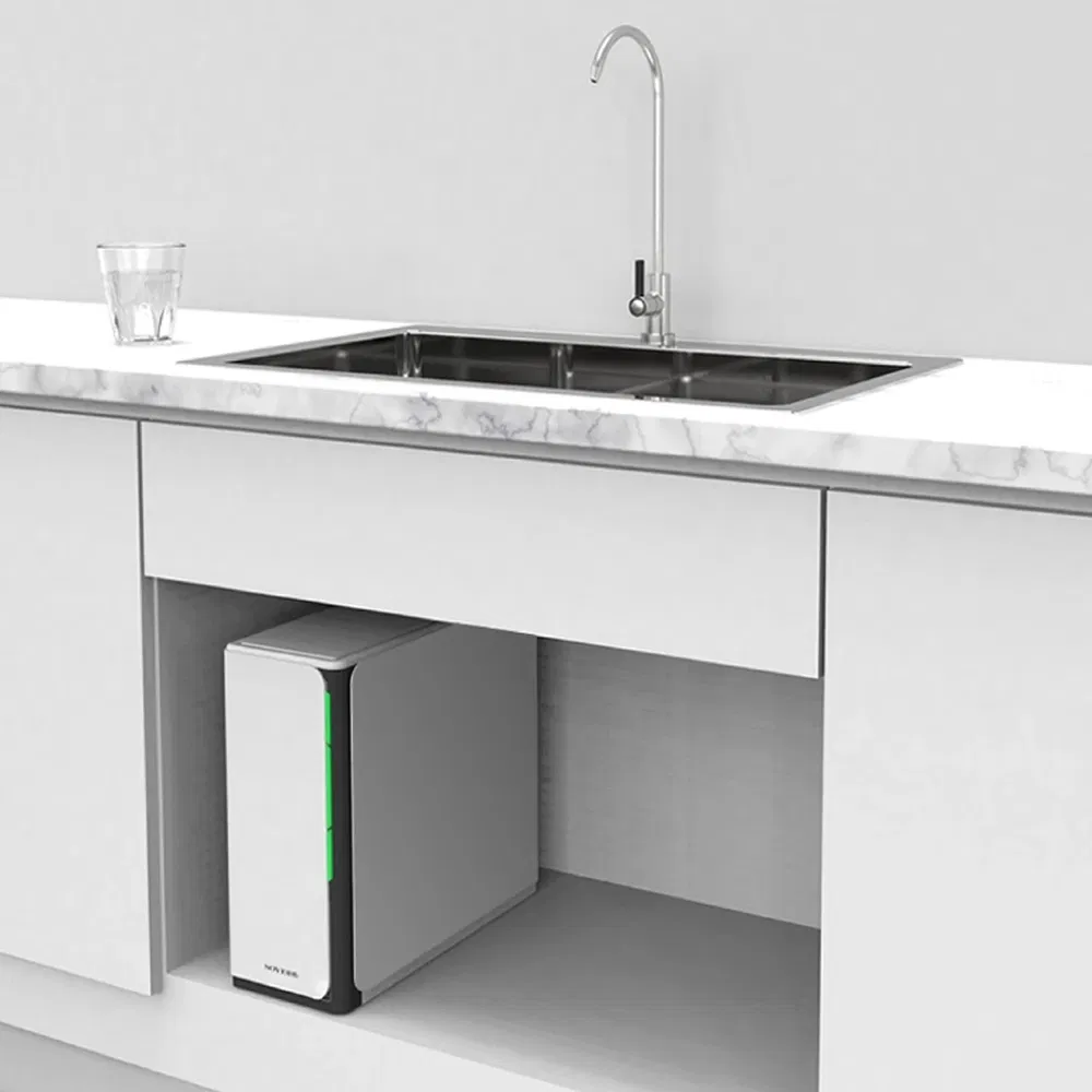 Advanced White 150g RO Filtration Mini Home Drinking Water Dispenser Purifier with UV