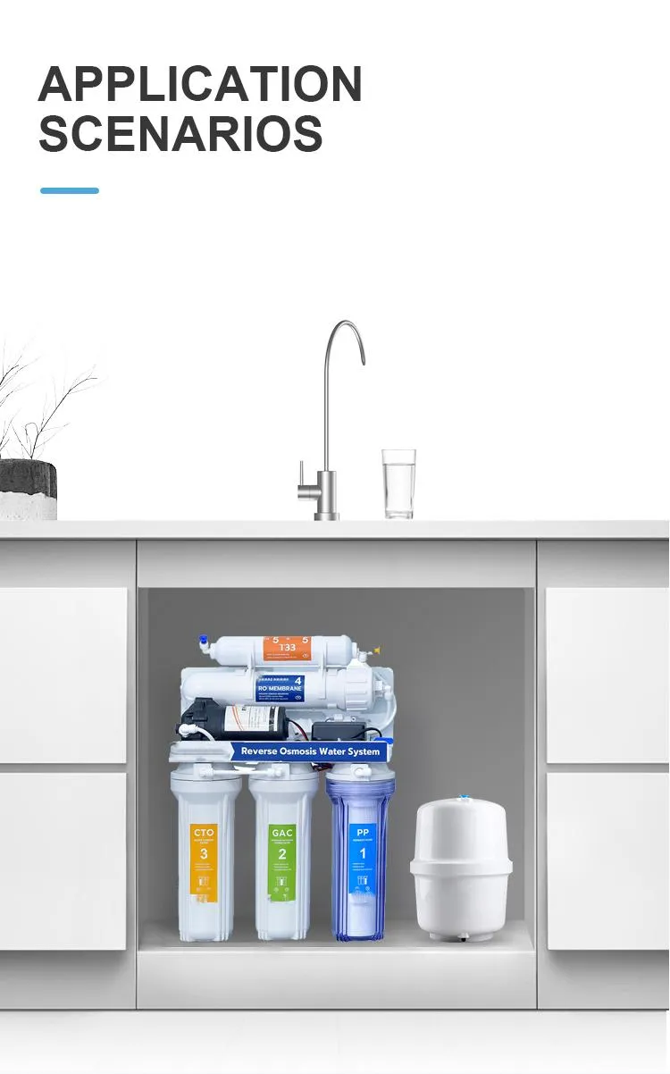 Activated Carbon Ultra Filtration Faucet PUR Water Filter Machine Home Use