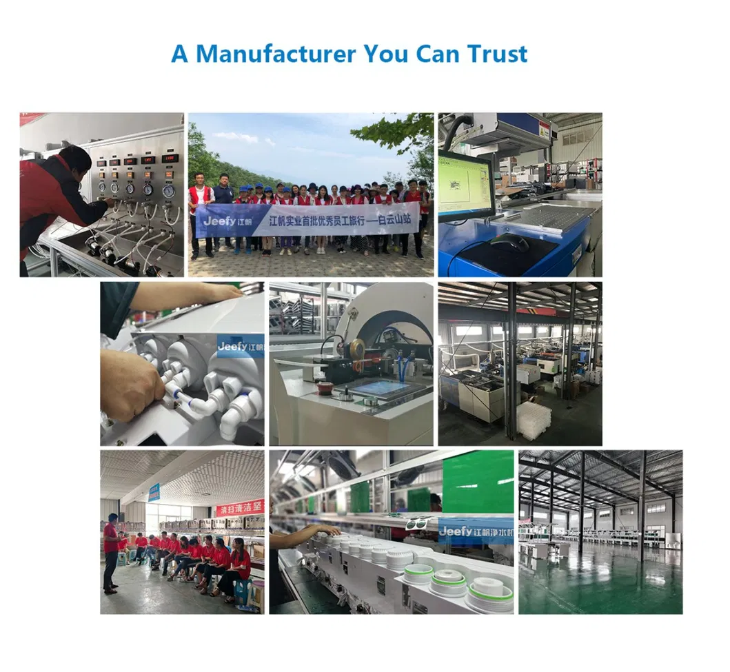 400gpd Reverse Osmosis System Tankless Water Purifier Compact Design for Home Use Water Filtration Dispenser Equipment