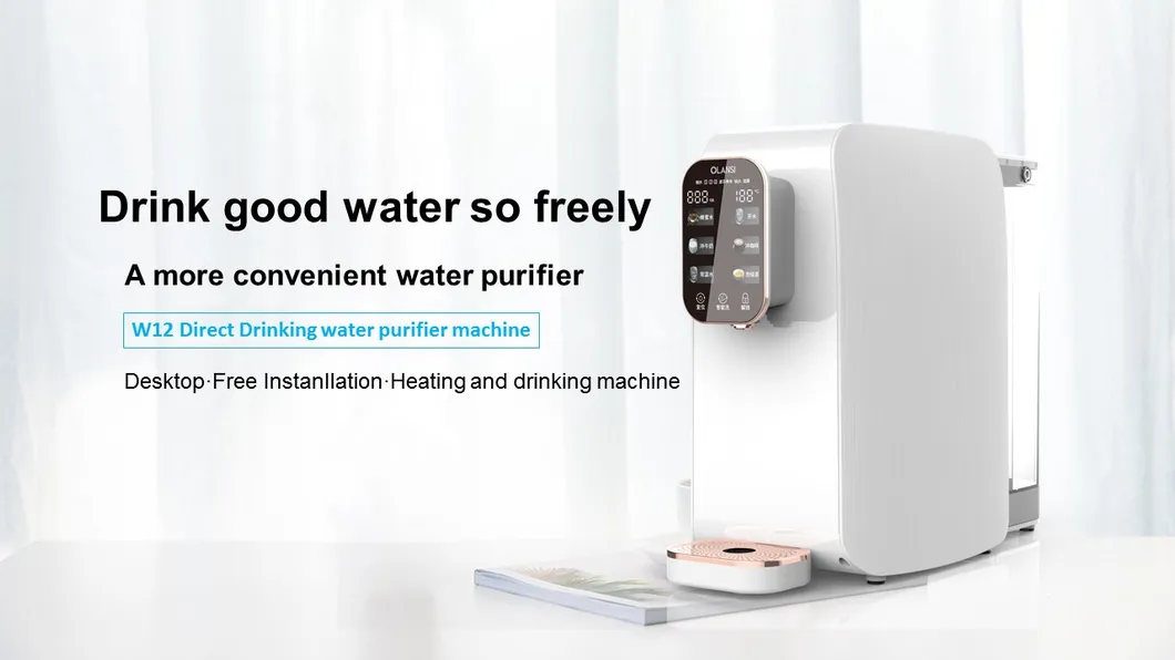 Home Kitchen Hot and Cold Water Purifier Best Drinking Water Filter in Reverse Osmosis RO Water Filtration