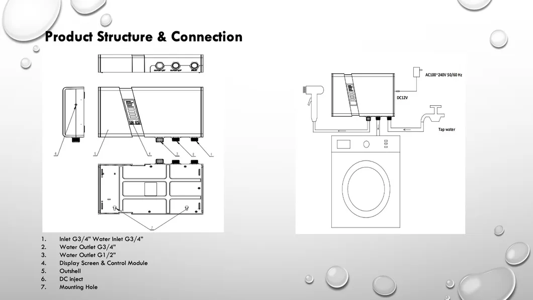 Premium Reverse Osmosis Water Filtration System for Home Use