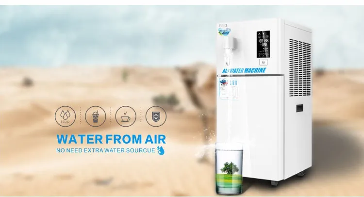 25% - 85% Humidity Air Water Machine with RO Water Filtration Hot & Cold Water Disperser for Home Kitchen Appliance