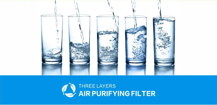 25% - 85% Humidity Air Water Machine with RO Water Filtration Hot & Cold Water Disperser for Home Kitchen Appliance