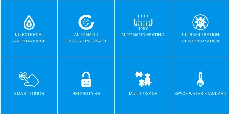 25% - 85% Humidity Air Water Machine with RO Water Filtration Hot & Cold Water Disperser for Home Kitchen Appliance