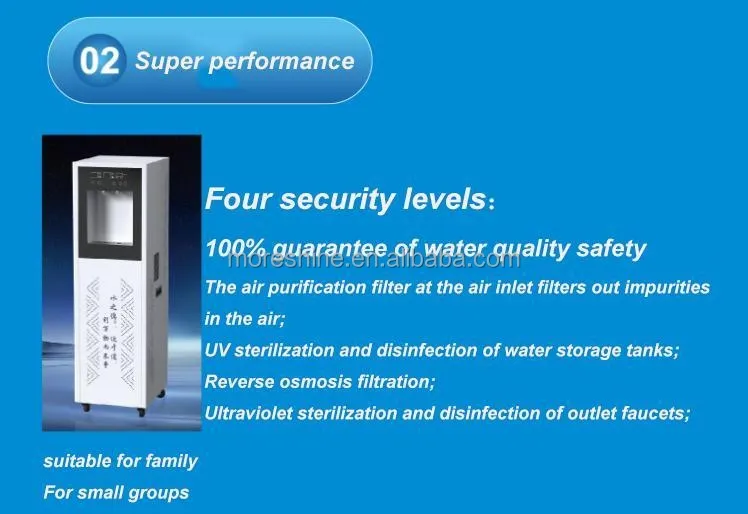 Home Air to Water Dispenser with Multi-Stage Filtration & Mineralization