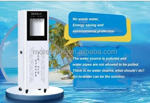 Home Air to Water Dispenser with Multi-Stage Filtration & Mineralization