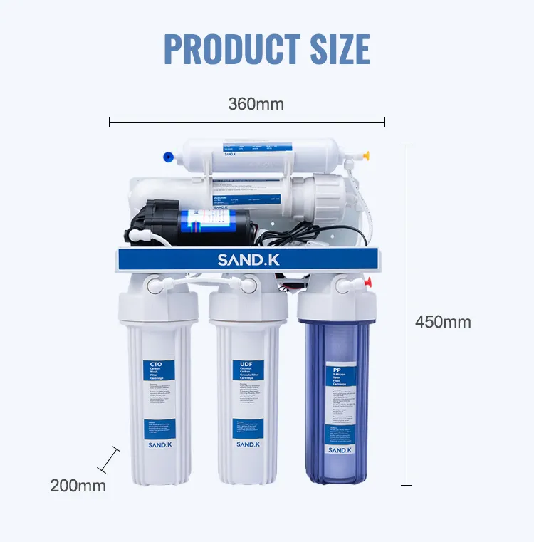 Advanced Undercounter 5 Stage Water Filtration System for Home