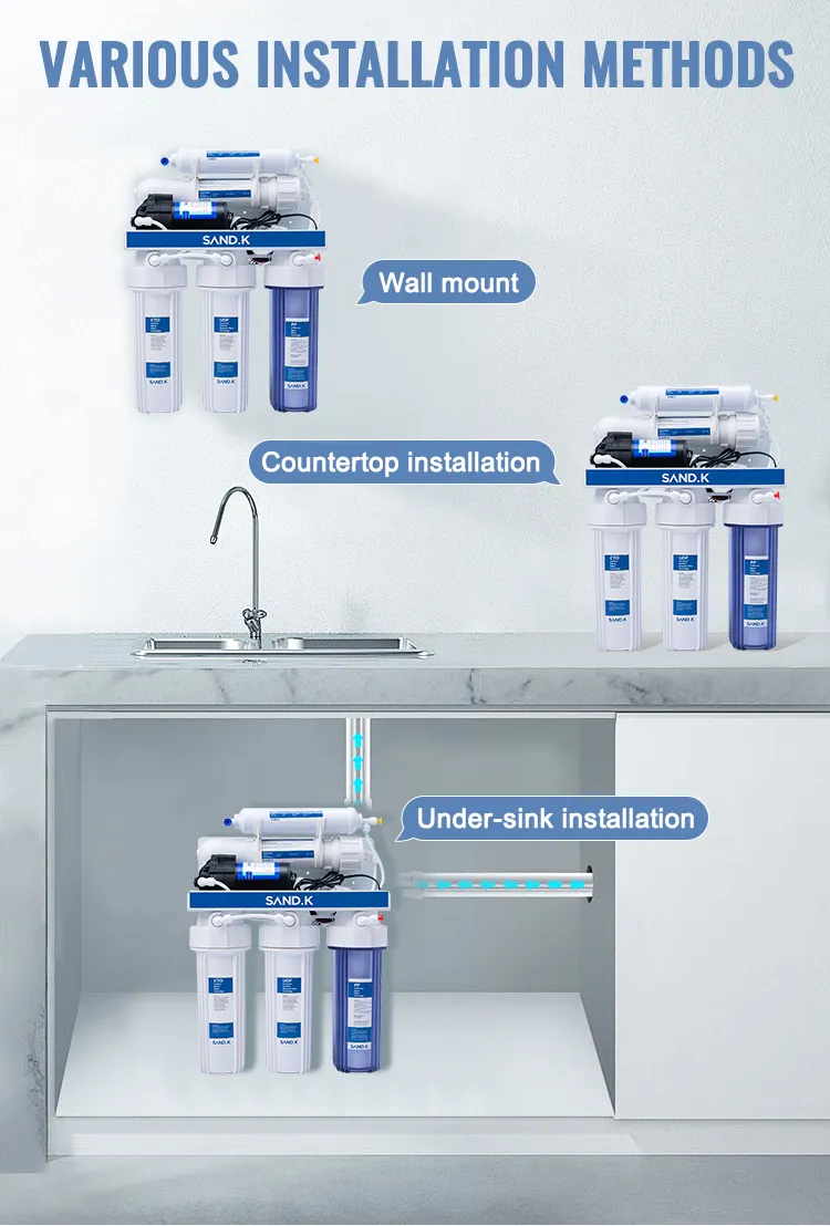 Advanced Undercounter 5 Stage Water Filtration System for Home